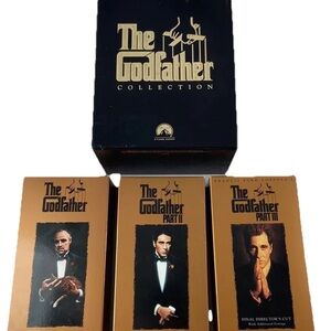 The Godfather Collection VHS SET BRAND NEW